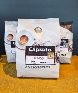 Café dosettes Compatibles Senseo doux SENSEO : la boite de 60
